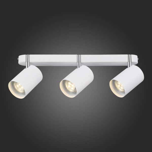 Хром/Белый GU10 LED 3*3W Потолочные светильники Хром/Белый GU10 LED 3*3W Потолочные светильники