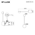 SL6003.501.01 Светильник настенный ST-Luce Белый/Белый LED 1*4W 4000K Настенные светильники — изображение 5