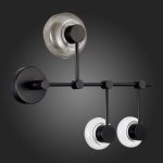 SL6005.401.03 Светильник настенно-потолочный ST-Luce Черный/Дымчатый, Прозрачный LED 3*3W 3000K VALLO — изображение 5