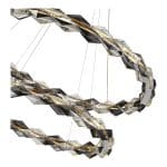 SL6009.103.02 Люстра подвесная ST-Luce Хром/Прозрачно-Дымчатый LED 1*45W 3000K DIAMANTA — изображение 3