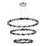 SL6009.103.03 Люстра подвесная ST-Luce Хром/Прозрачно-Дымчатый LED 1*75W 3000K DIAMANTA — изображение 2