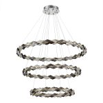 SL6009.103.03 Люстра подвесная ST-Luce Хром/Прозрачно-Дымчатый LED 1*75W 3000K DIAMANTA