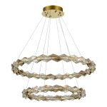 SL6009.203.02 Люстра подвесная ST-Luce Золотистый/Прозрачный