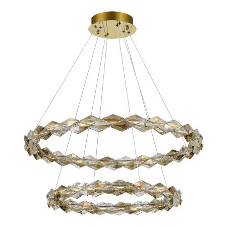 SL6009.203.02 Люстра подвесная ST-Luce Золотистый/Прозрачный