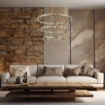 SL6009.203.03 Люстра подвесная ST-Luce Золотистый/Прозрачный,Янтарный LED 1*75W 3000K DIAMANTA — изображение 4