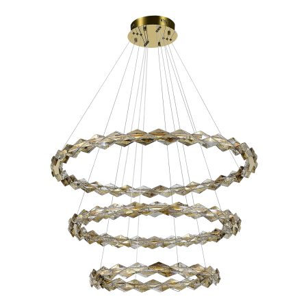 SL6009.203.03 Люстра подвесная ST-Luce Золотистый/Прозрачный