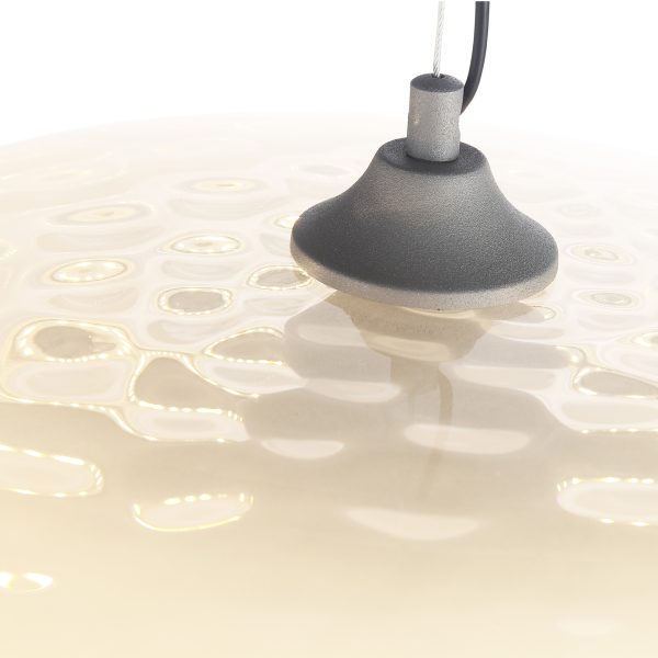 SL6014.503.01 Светильник подвесной ST-Luce Серый/Молочный LED 1*42W 3000K RIPPLE — изображение 5