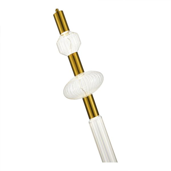 SL6117.203.03 Светильник подвесной ST-Luce Латунь/Золотой, Прозрачный LED 3*3W 3000K TACCHE — изображение 3