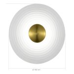 SL6125.311.01 Светильник настенный ST-Luce Латунь/Прозрачный LED 1*6W 3000K MOON — изображение 5