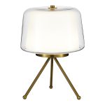 SL6127.304.01 Прикроватная лампа ST-Luce Латунь/Белый, Прозрачный LED 1*16W 3000K PANDORA — изображение 3