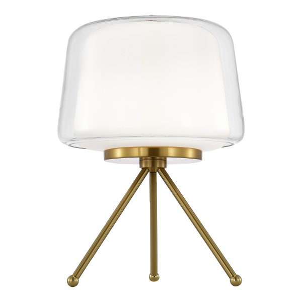 SL6127.304.01 Прикроватная лампа ST-Luce Латунь/Белый, Прозрачный LED 1*16W 3000K PANDORA — изображение 5