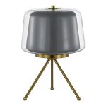 SL6127.314.01 Прикроватная лампа ST-Luce Латунь/Серый, Прозрачный LED 1*16W 3000K PANDORA — изображение 3