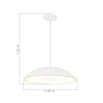 SL6128.503.01 Светильник подвесной ST-Luce Белый/Белый LED 1*24W 3000K LID