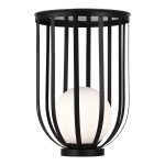SL6129.404.01 Светильник настольный ST-Luce Черный/Белый E27 1*60W NORDIC — изображение 4