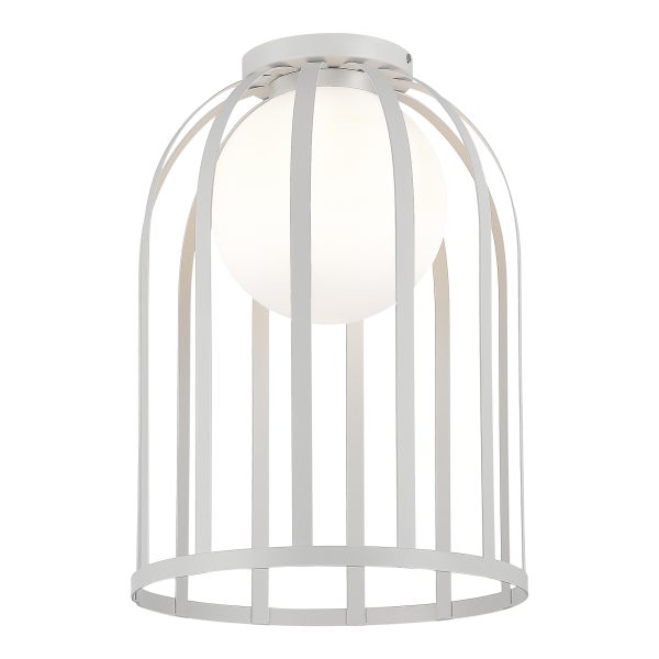 SL6129.502.01 Светильник потолочный ST-Luce Белый/Белый E27 1*60W NORDIC SL6129.502.01 Светильник потолочный ST-Luce Белый/Белый E27 1*60W NORDIC