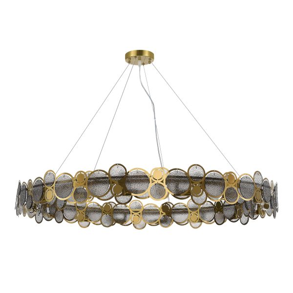 sl6133.313.16-svetilnik-podvesnoj-st-luce-latundymchatyj-g9-led-165w-4000k-swatch-1 SL6133.313.16 Светильник подвесной ST-Luce Латунь/Дымчатый G9 LED 16*5W 4000K SWATCH — изображение 2