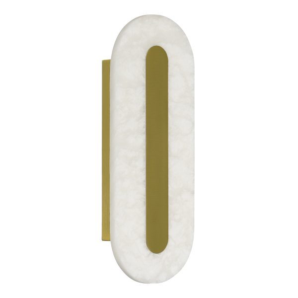 SL6139.201.01 Светильник настенный ST-Luce золотистый/белый LED 1*6W 3000K GEOM — изображение 2