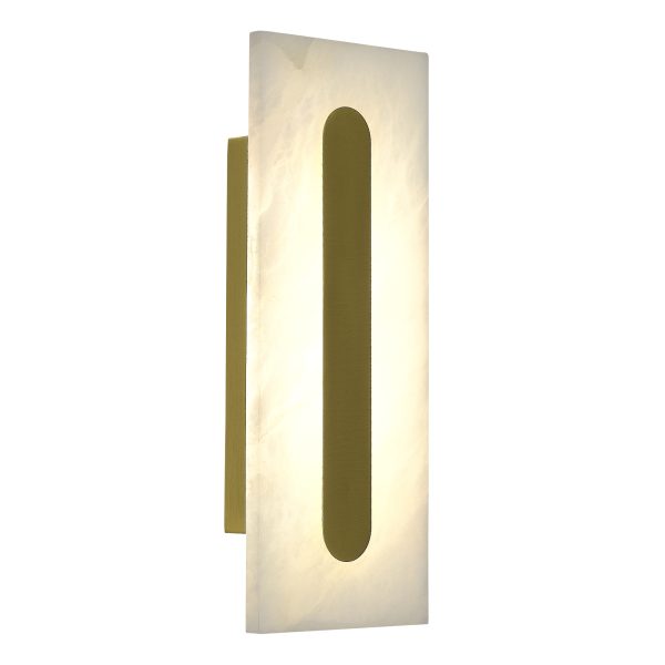 SL6139.221.01 Светильник настенный ST-Luce золотистый/белый LED 1*6W 3000K GEOM SL6139.221.01 Светильник настенный ST-Luce золотистый/белый LED 1*6W 3000K GEOM