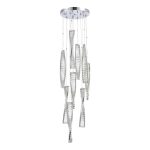 SL6205.103.09 Светильник подвесной ST-Luce Хром/Прозрачный LED 1*99W 4000K ELICA — изображение 3