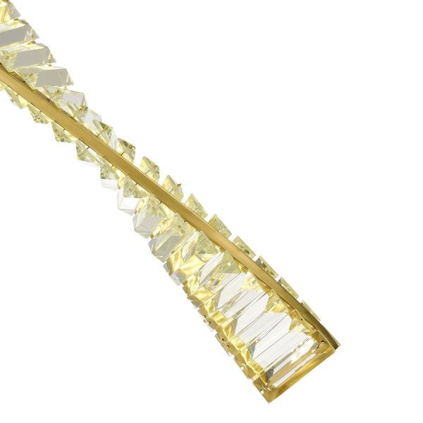 SL6205.303.01 Светильник подвесной ST-Luce Латунь/Прозрачный LED 1*11W 4000K ELICA — изображение 4