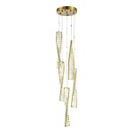 SL6205.303.05 Светильник подвесной ST-Luce Латунь/Прозрачный LED 1*55W 4000K ELICA — изображение 2