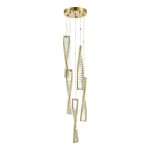 SL6205.303.05 Светильник подвесной ST-Luce Латунь/Прозрачный LED 1*55W 4000K ELICA — изображение 3