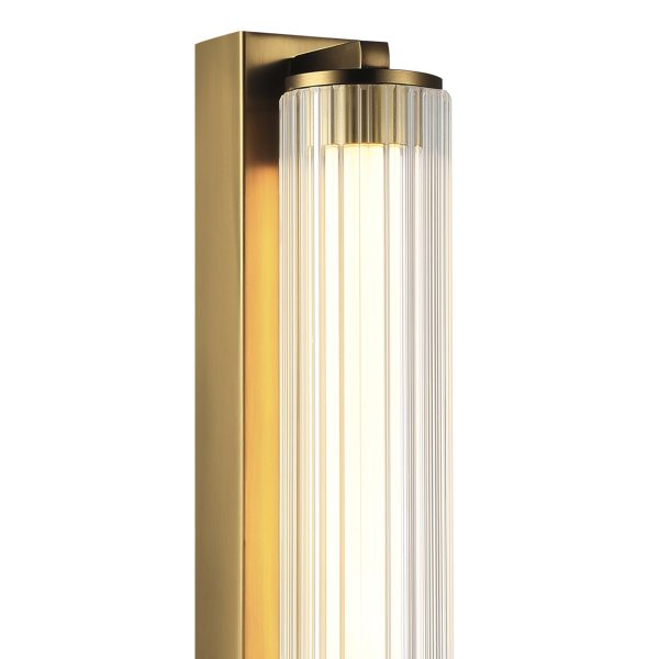 SL6224.301.01 Светильник настенный ST-Luce Латунь/Прозрачный LED 1*8W 4000K BAMBOO — изображение 3