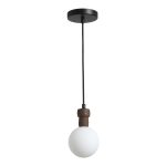 SL6226.403.01 Светильник подвесной ST-Luce Черный/Белый G9 1*5W 4000K CORK — изображение 2