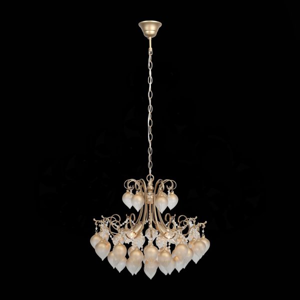 SL659.303.04 Люстра подвесная ST-Luce Золотистый/Золотистый E14 4*40W — изображение 4