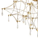 SL6601.202.78 Светильник потолочный ST-Luce Золотистый/Прозрачный LED 78*0,35W 3000K GRAVETTA — изображение 3