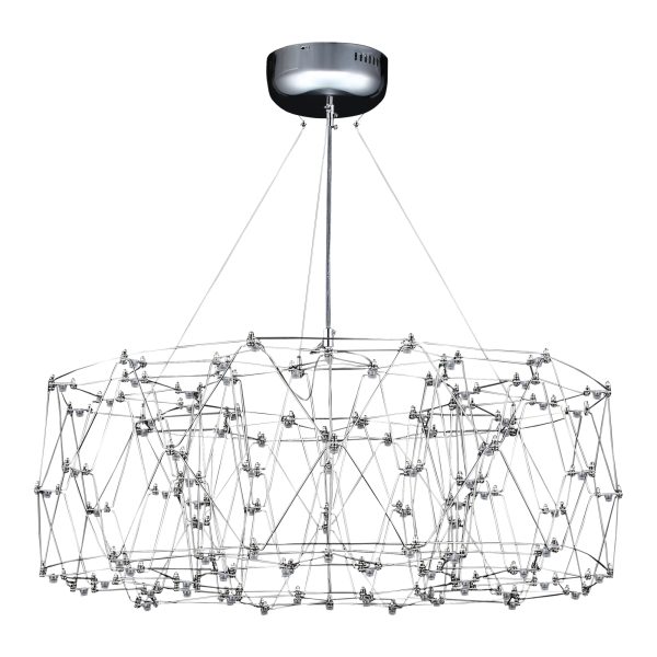 sl6602.103.72-svetilnik-podvesnoj-st-luce-hromprozrachnyj-led-172w-4000k-gravetta-1 SL6602.103.72 Светильник подвесной ST-Luce Хром/Прозрачный LED 1*72W 4000K GRAVETTA — изображение 2