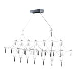 SL6603.103.17 Светильник подвесной ST-Luce Хром/Прозрачный LED 1*17W 4000K GRAVETTA — изображение 2