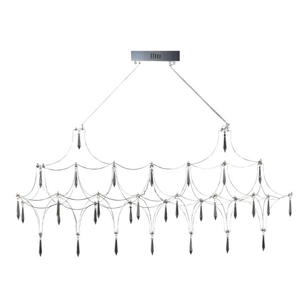 SL6603.103.17 Светильник подвесной ST-Luce Хром/Прозрачный LED 1*17W 4000K GRAVETTA SL6603.103.17 Светильник подвесной ST-Luce Хром/Прозрачный LED 1*17W 4000K GRAVETTA