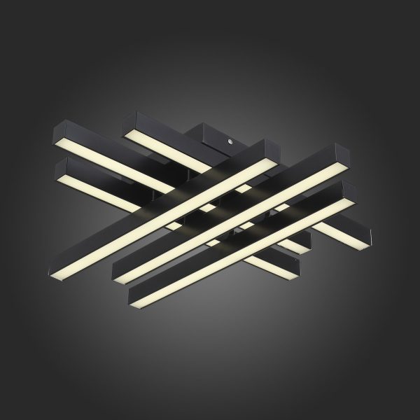 Черный LED 1*36W 3000K/4000K/6000K SAMENTO