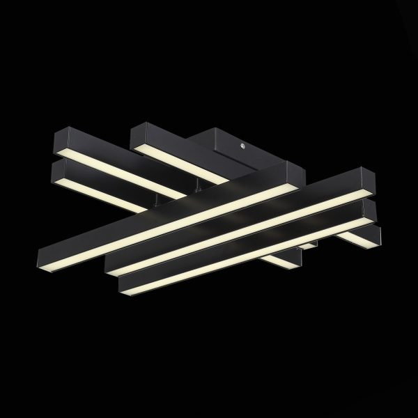 SL933.402.06 Люстра потолочная ST-Luce Черный/Белый,Черный LED 1*36W 3000K/4000K/6000K SAMENTO — изображение 4