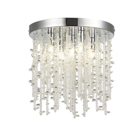 SLE103302-05 Светильник потолочный Хром/Прозрачный G9 LED 5*3W LUCCHIO