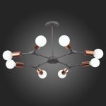 Розовое золото E27 8*60W PALARE