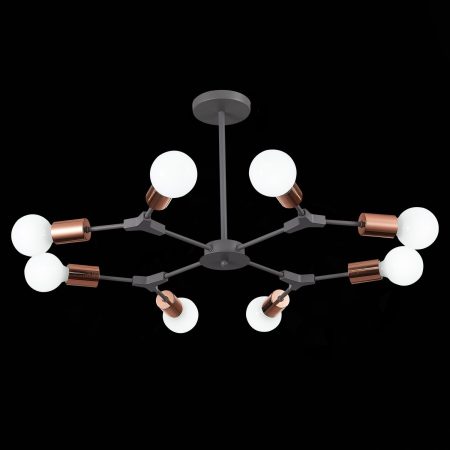 SLE106403-08 Светильник потолочный Серый