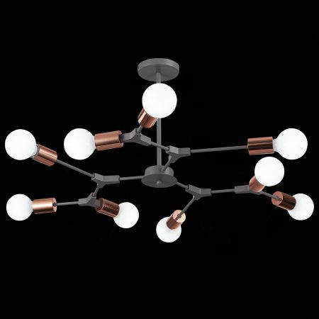 SLE106403-09 Светильник потолочный Серый