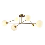 SLE2211-302-06 Светильник потолочный Латунь/Белый G9 LED 6*5W FANTINI — изображение 3