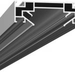 ST001.129.00 Профиль для монтажа однофазного шинопровода в натяжной потолок (TR30) ST-Luce  Длина 2 Однофазная трековая система