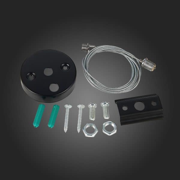 ST002.459.00 Тросовый подвес ST-Luce Черный Однофазная трековая система — изображение 2