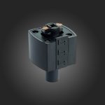 ST002.469.00 Адаптер питания для однофазного шинопровода ST-Luce Черный Однофазная трековая система — изображение 2