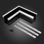 ST003.479.01 Угол-соединитель для профиля SKYLINE 48 с демпф. системой ST-Luce Черный SKYLINE 48 — изображение 2