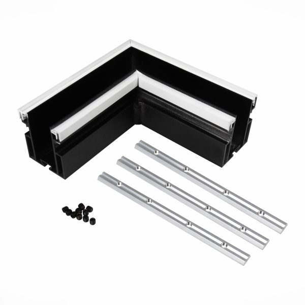 ST003.479.01 Угол-соединитель для профиля SKYLINE 48 с демпф. системой ST-Luce Черный SKYLINE 48 — изображение 3