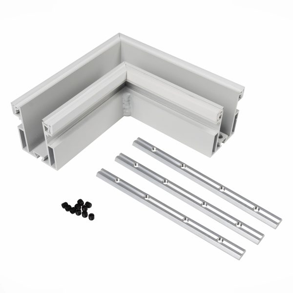 ST003.579.01 Угол-соединитель для профиля SKYLINE 48 с демпф. системой ST-Luce Белый SKYLINE 48 — изображение 3