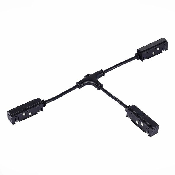 ST006.459.00 Ввод питания T-образный для магнитного шинопровода ST-Luce Черный SKYLINE 48 — изображение 3