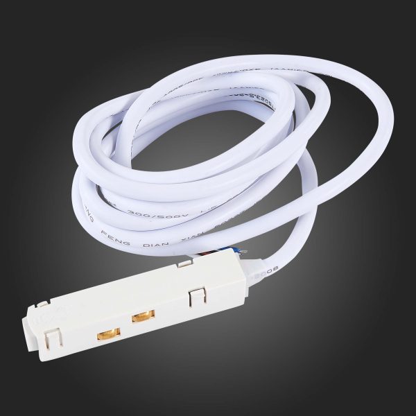 ST006.519.00 Ввод питания для магнитного шинопровода  ST-Luce Белый SKYLINE 48 — изображение 2