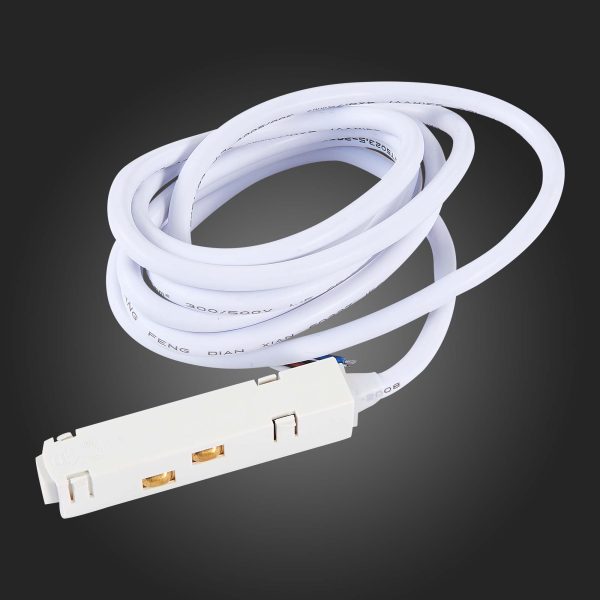 ST006.529.00 Ввод питания для магнитного шинопровода  ST-Luce Белый SKYLINE 48 — изображение 2