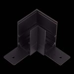 ST007.419.00 Угол-соединитель для подвесного / накладного магнитного шинопровода  ST-Luce Черный SKYLINE 48